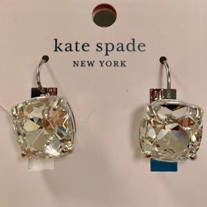 Kate Spade ♠️ New York 🤩 CZ square drop earrings